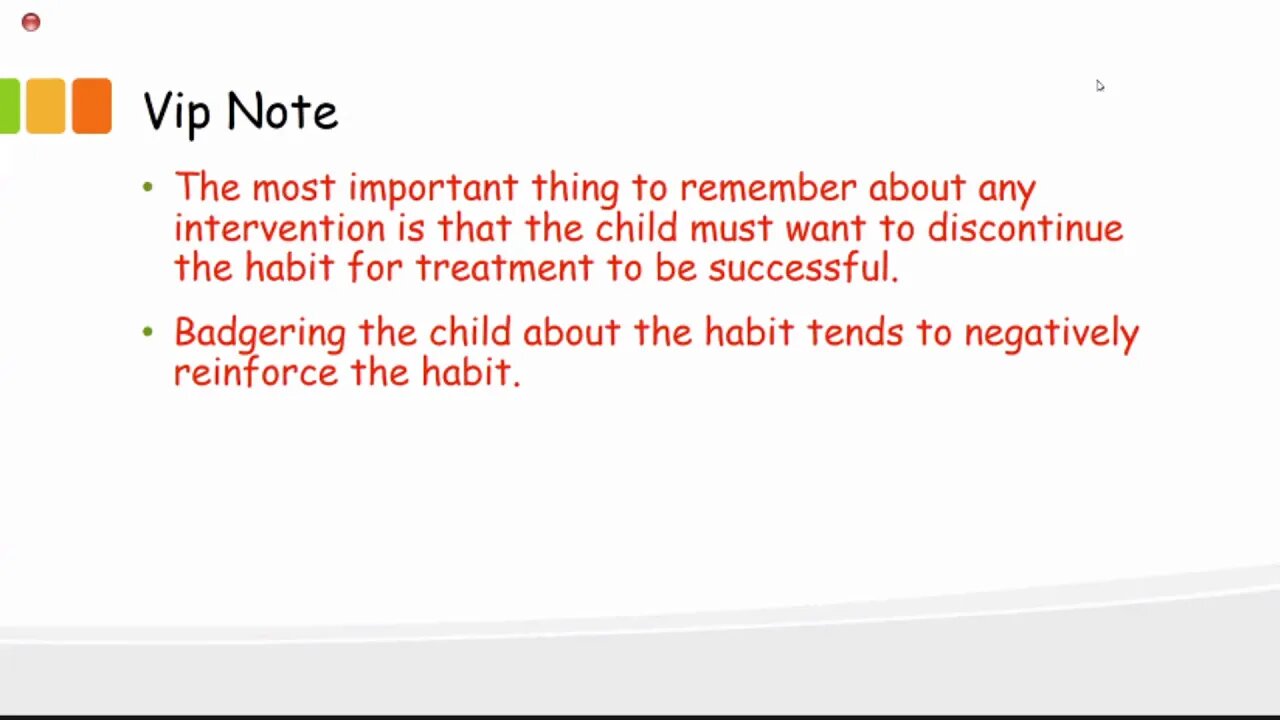 orthodontics L14 (oral habits)