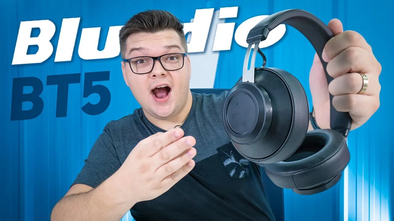 Headphone Bluedio BT5 - Ótimos GRAVES e CONFORTO IMPRESSIONANTE PELO PREÇO!