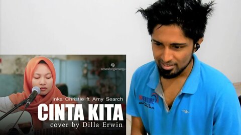 Inka Christie Cinta Kita ft Amy Search Cover - Live Akustik Gitar oleh Dilla Erwin REACTION