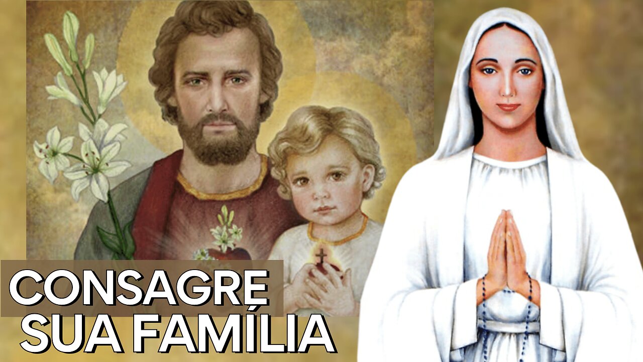 Mensagem de Nossa Senhora de Anguera: "CONSAGRAI a vossa FAMÍLIA a SÃO JOSÉ e vereis o quanto..."