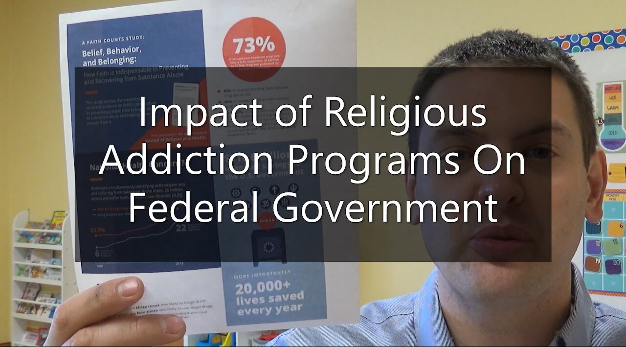 Impact of Religious Addiction Programs on Federal Government