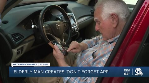Highland Beach man creates 'Don't Forget' app