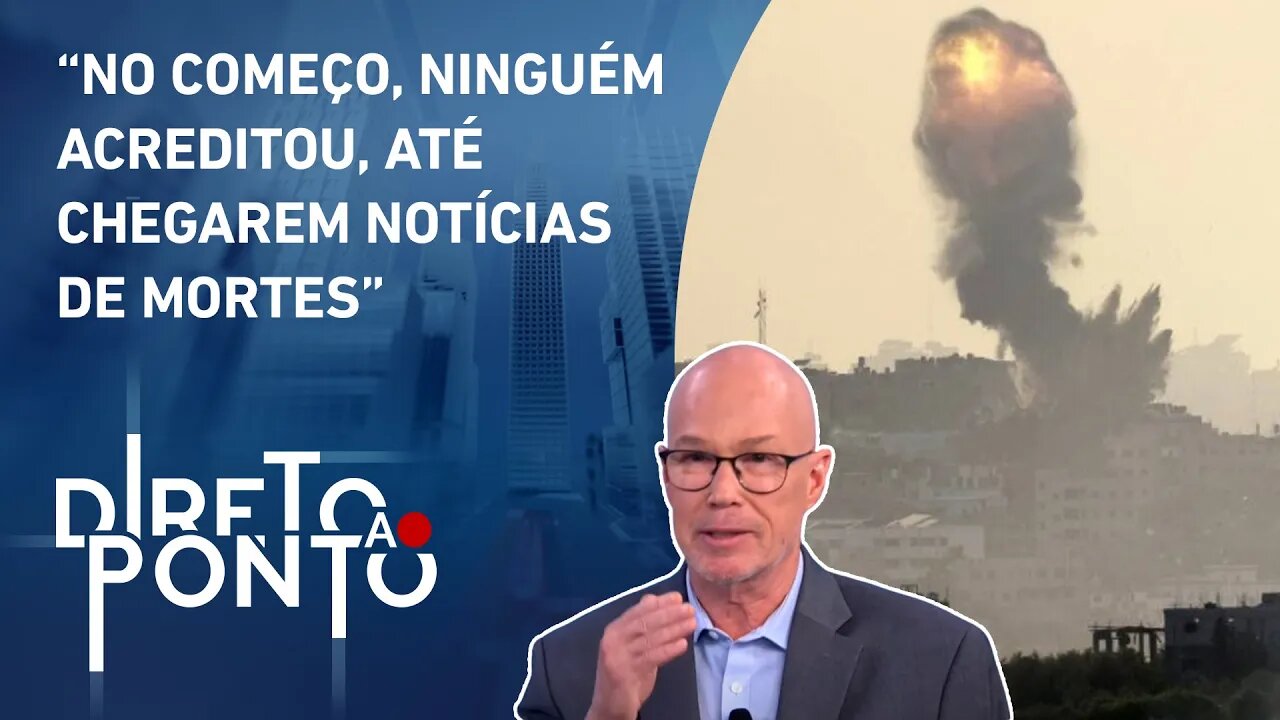 Avi Gelberg fala sobre testemunhar primeiros dias do conflito em Israel | DIRETO AO PONTO