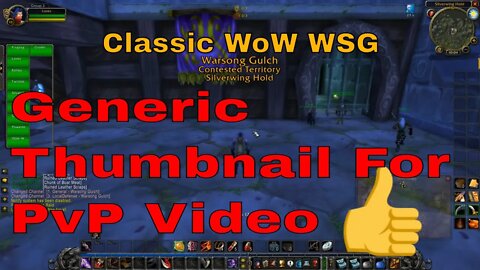 Low Level Rogue Classic World of Warcraft WSG