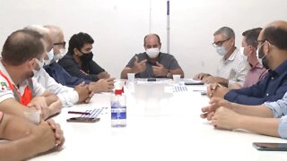 Gov. Valadares: reunião discute transtornos e propõe limpeza dos locais atingidos por enchente