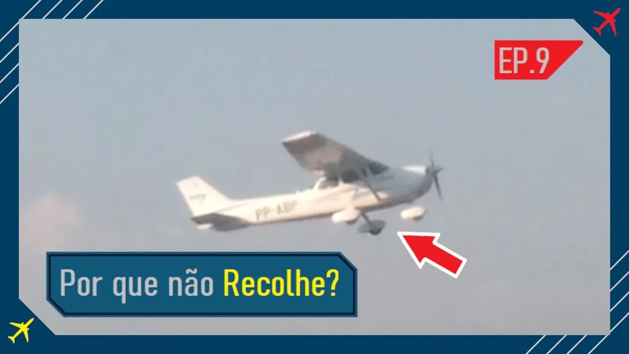 Por que aviões menores NÃO RECOLHEM o trem de pouso?