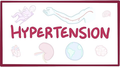 Hypertension- causes, symptoms, diagnosis, treatment, pathology