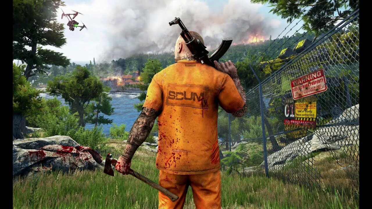 Scum - Raidamos nova base para o squad no machado, será que deu certo?