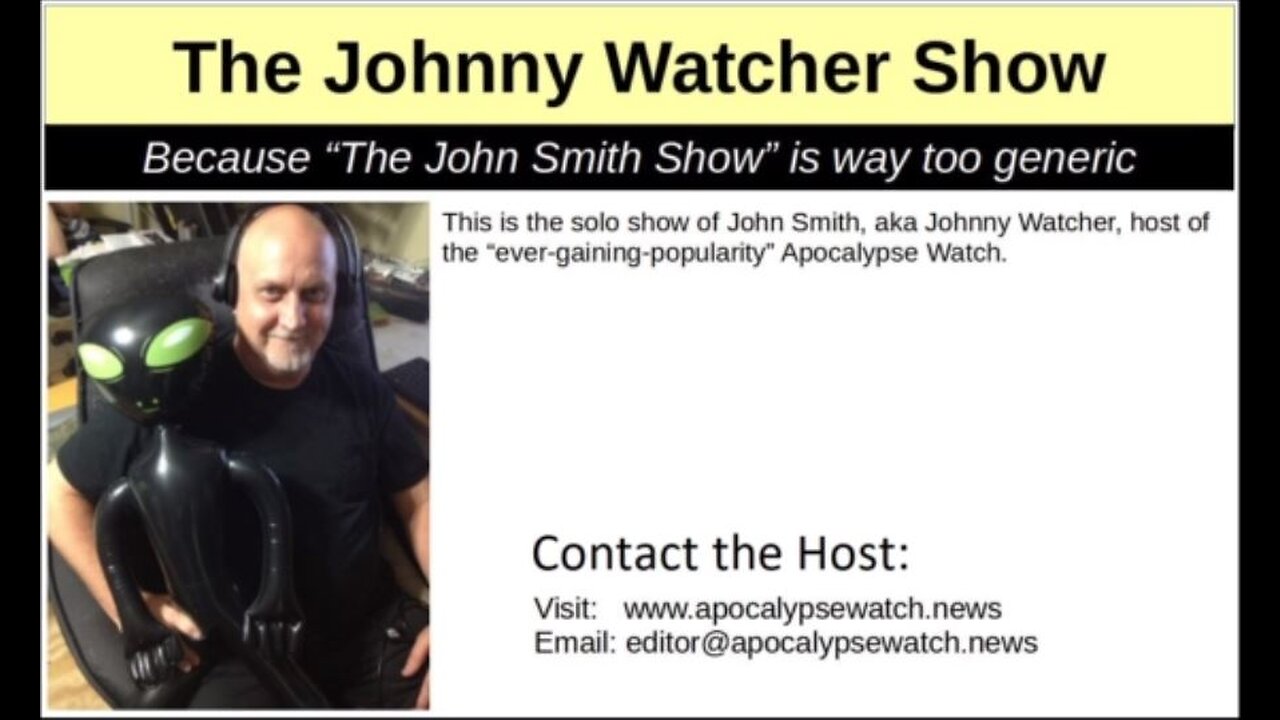 The Johnny Watcher Show E12: UFO Hearing In Congress is another big Fake.