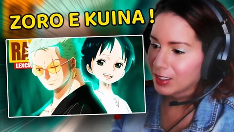 REACT - Rap Zoro e Kuina ⚔ (One Piece) | NOSSA PROMESSA | LexClash FT Nathy SC