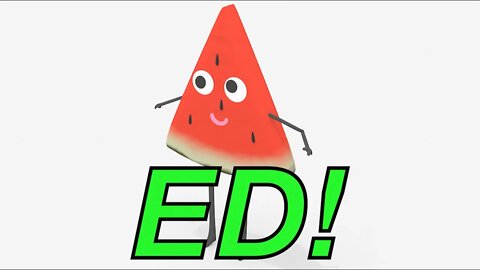 Happy Birthday ED! - WATERMELON Birthday Song