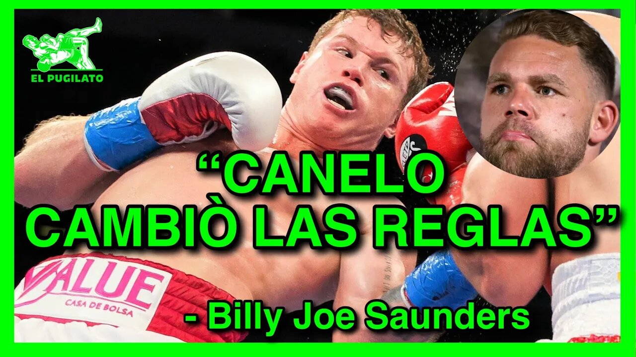 Billy Joe Saunders acusa a "Canelo" Álvarez- #CaneloSaunders