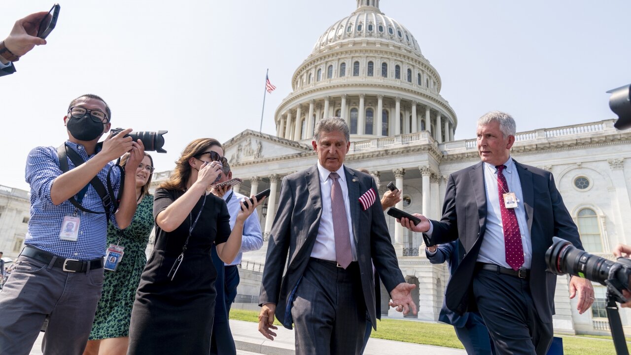 Senator Manchin Playing Key Role In Writing Democrats Climate Plan