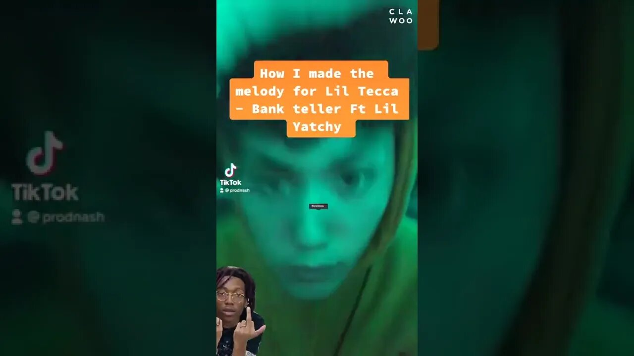 How "Bank Teller by Lil Tecca" Was Made w Prod Nash 🔥 #shorts