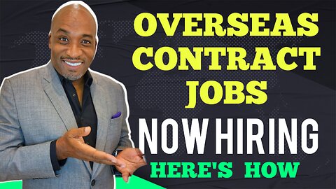 TOP 10 Government Contract Job Websites OVERSEAS | HIRING NOW