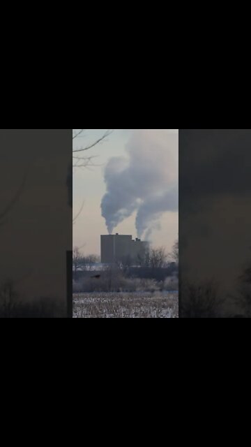 Factories Still Working in #Cold Weather in #Ohio #Slowmotion