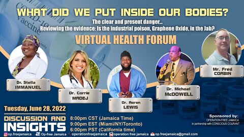 Operation Free Jamaica - Virtual Health Forum 2.0