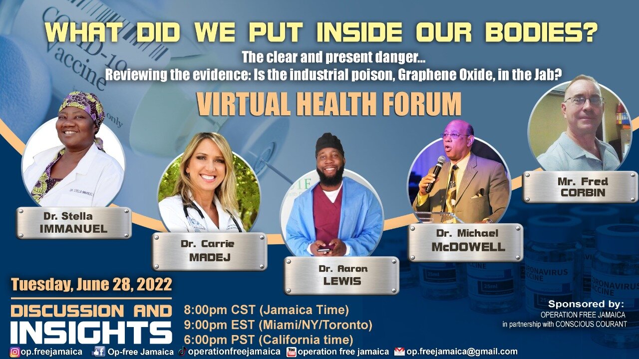 Operation Free Jamaica - Virtual Health Forum 2.0