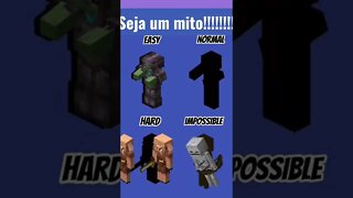 MINECRAFT: PAUSE NA HORA CERTA NIVEL DIFICIL! #shorts