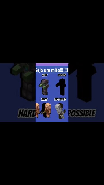 MINECRAFT: PAUSE NA HORA CERTA NIVEL DIFICIL! #shorts