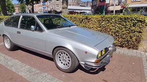 Alfa Romeo GTV the original beauty. Oldtimertreffen Geleen 8.2022