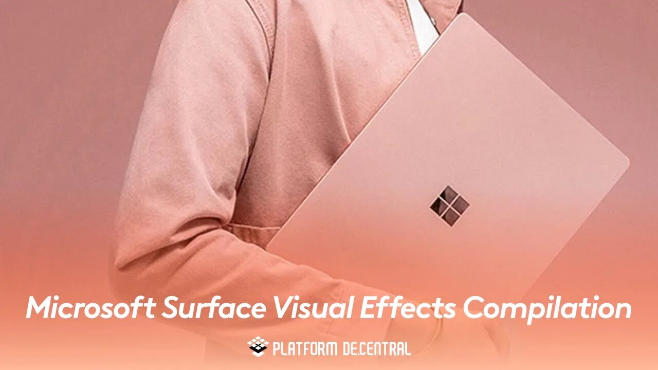 Microsoft Surface Visual Effects Compilation #Shorts