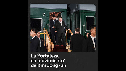Tren blindado de Kim Jong-un llega a Rusia
