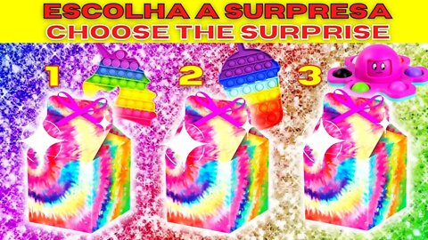 ESCOLHA O SEU PRESENTE 🎁🎁CHOOSE YOUR GIFT 🎁🎁 ELIGE TU REGALO 🎁🎁 | 🚫NÃO ESCOLHA O ERRADO 🚫🌈 TIE DYE 🌈