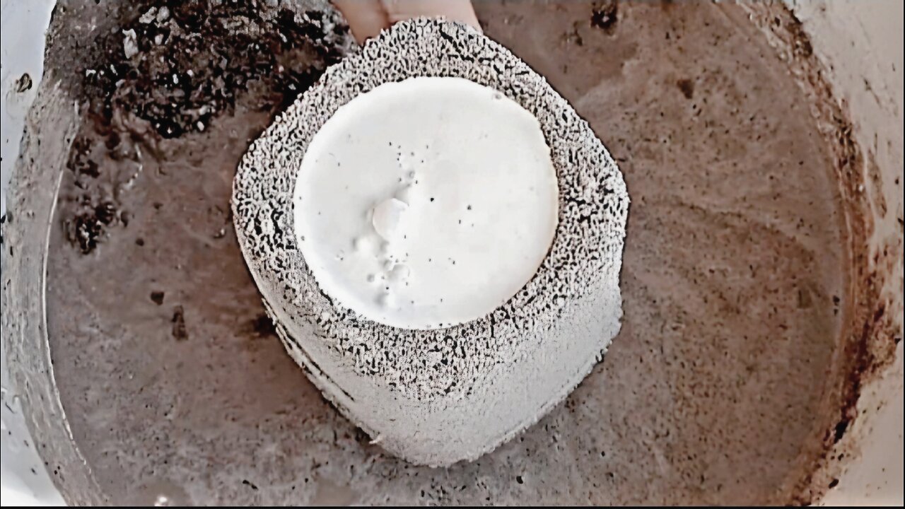 Sand cement huge shapes Crumbling Sand Cement asmr