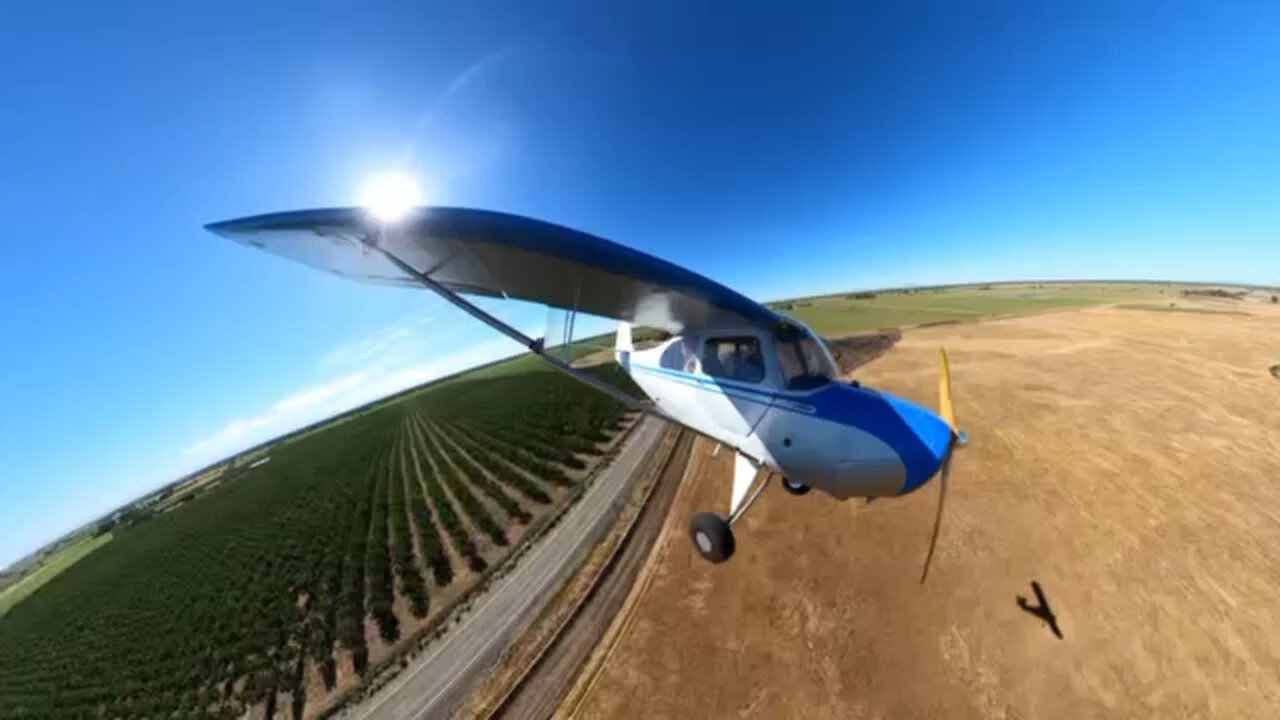 Wheel landing!