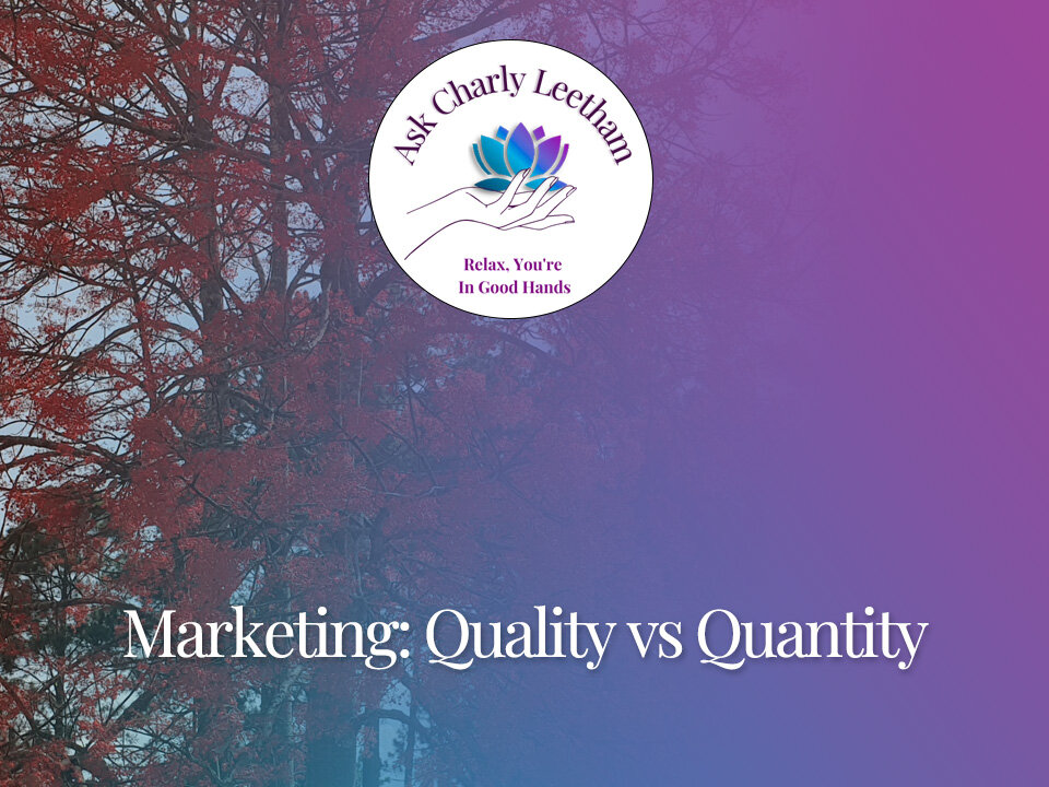 Marketing: It's About Quality not Quantity (S2023, E18)