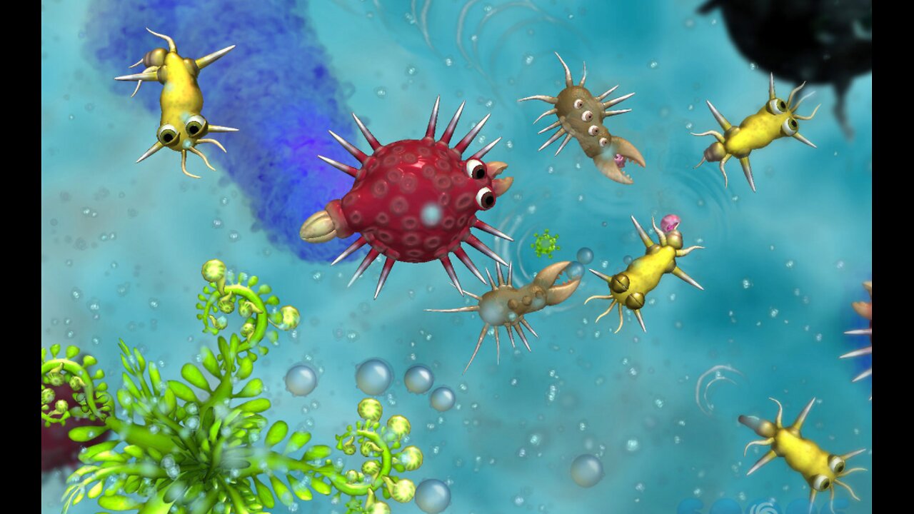 Spore - Single cell to space travel challenge