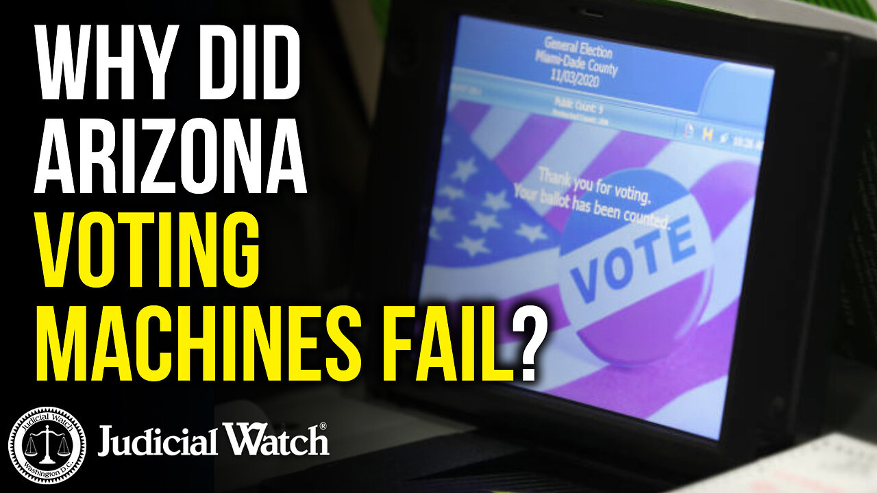 DISASTER: Why Did Arizona Voting Machines FAIL?