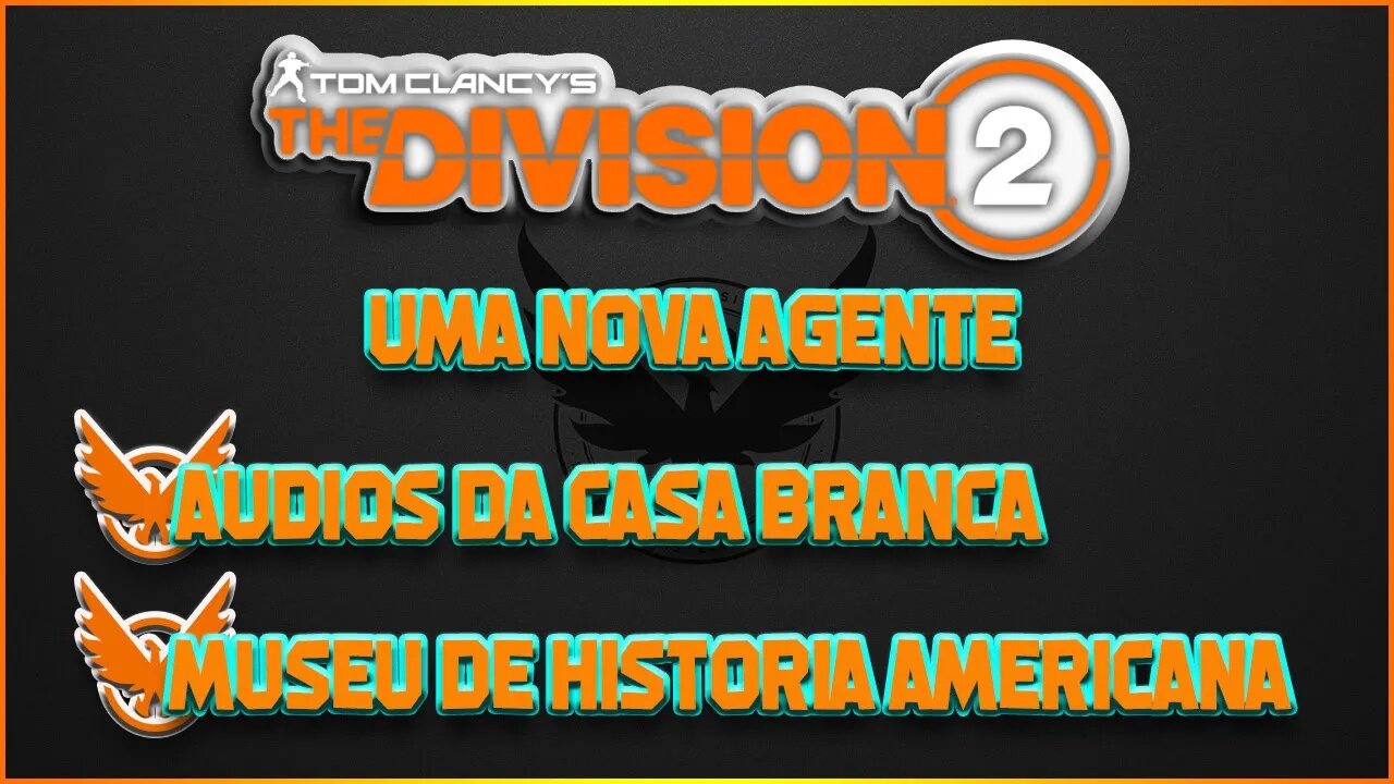 THE DIVISION 2 PS4 MUSEU DE HISTORIA AMERICANA E ÁUDIOS