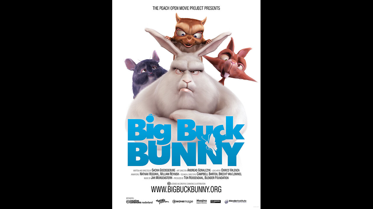 big buck 🐰 bunny 😱😆😆 funny cartoon vedio