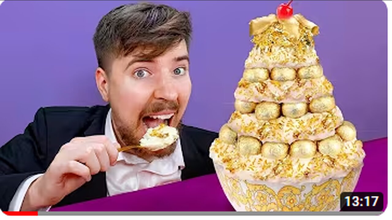 I Ate $100,000 Golden Ice Cream