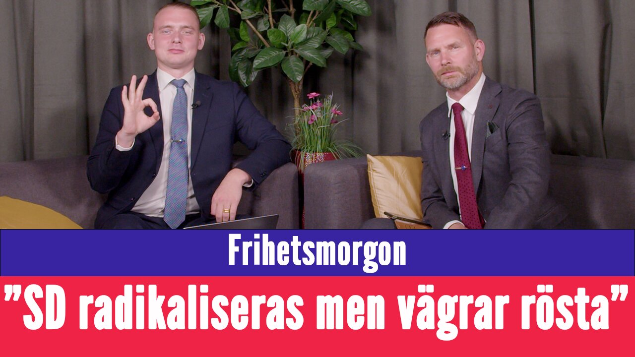 Frihetsmorgon - "Åkesson tuffar till sig och Ebba Busch är en politisk hora"