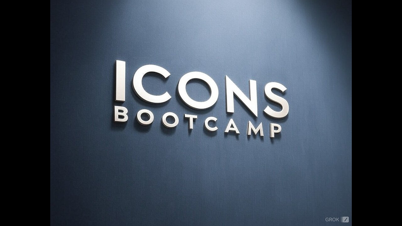 ICONS BOOTCAMP SATURDAY..NO YELLING...QUANTUM WAR EXPLAINED