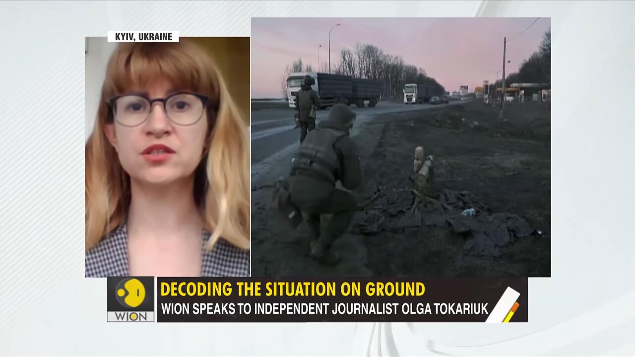 'Russia is targeting civilians' claims Kyiv based journalist