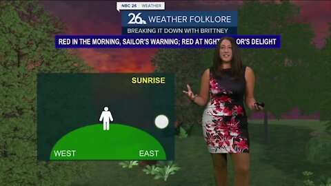 Breaking it Down with Brittney - Red Sky in the Morning, Sailors take Warning Folklore