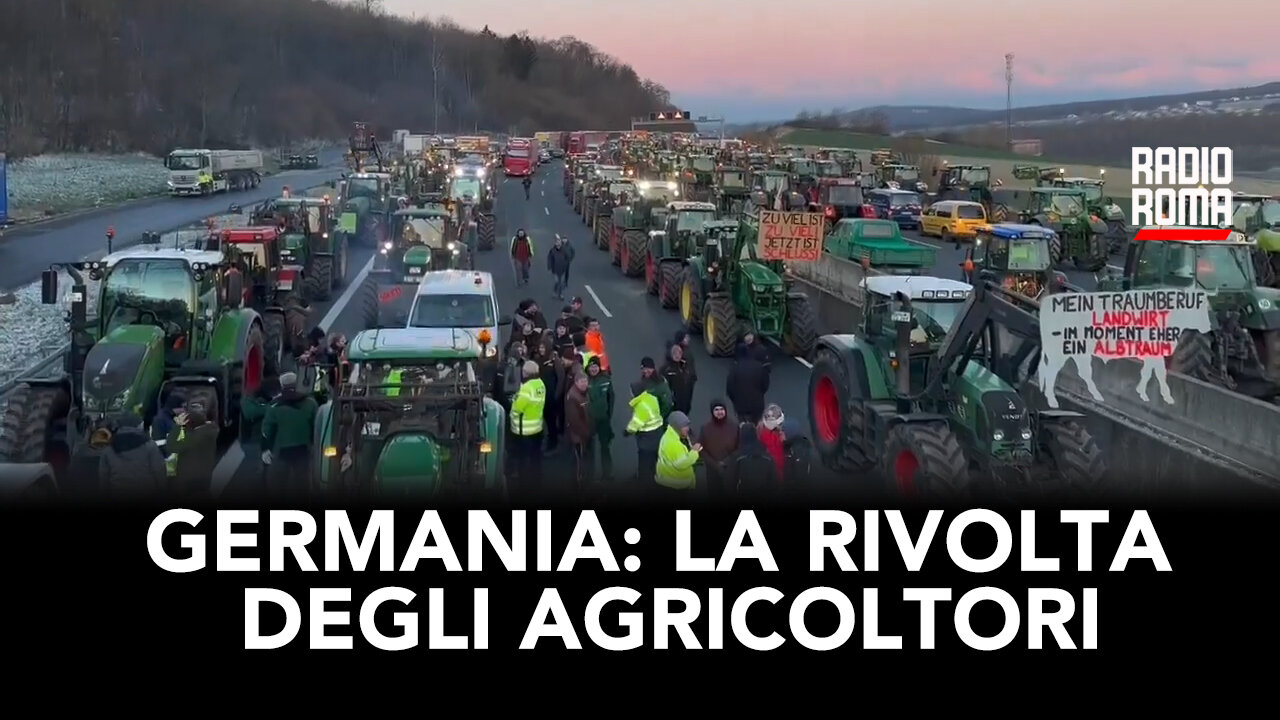 GERMANIA: LA RIVOLTA DEGLI AGRICOLTORI