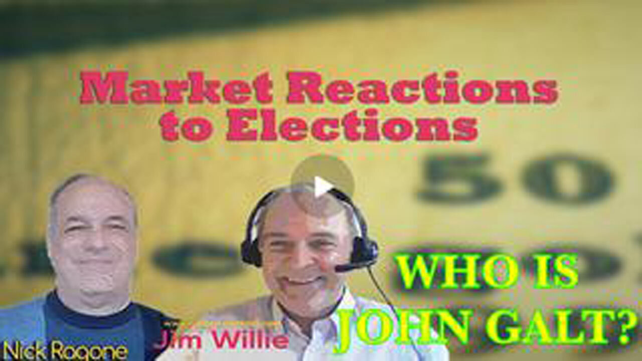 JIM WILLIE JOINS NICK RAGONE W/ ROUNDTABLE OF FINANCIAL MARKETS. WHAT HAPPENS NEXT. JGANON, SGANON