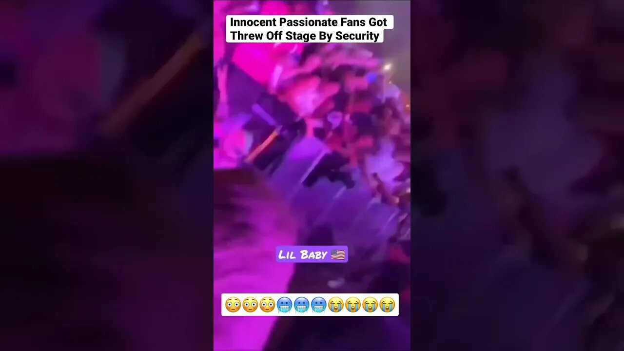 Innocent Passionate Fans Got Threw Off Stage By Security #shorts #celebrity #stageshow #music