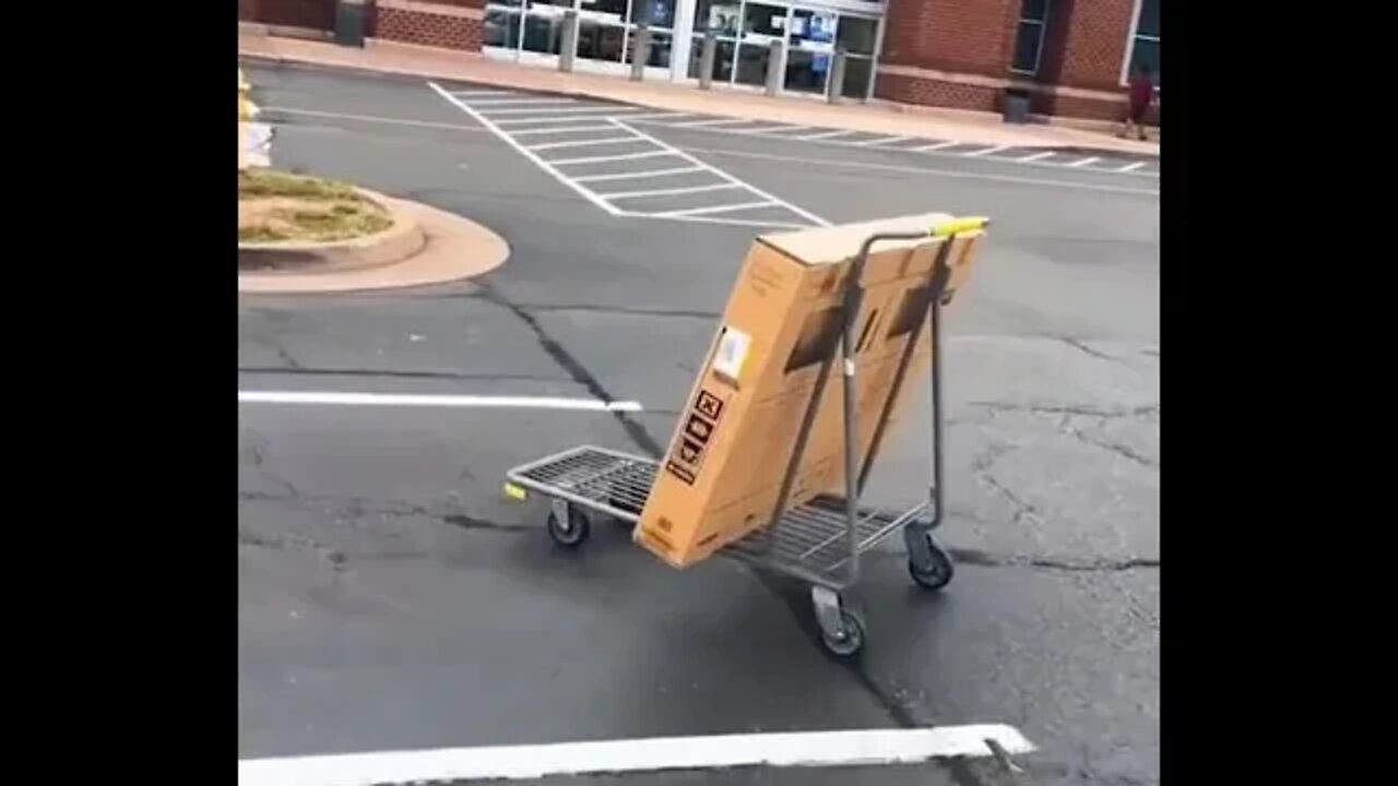 World's slowest hero breaks the TV