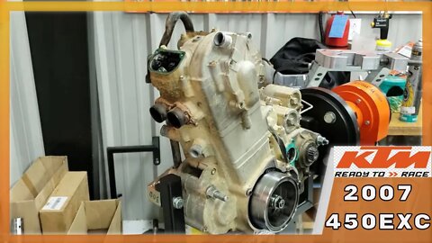 KTM RFS Top End Tear Down | 2007 KTM 450 EXC | 2X