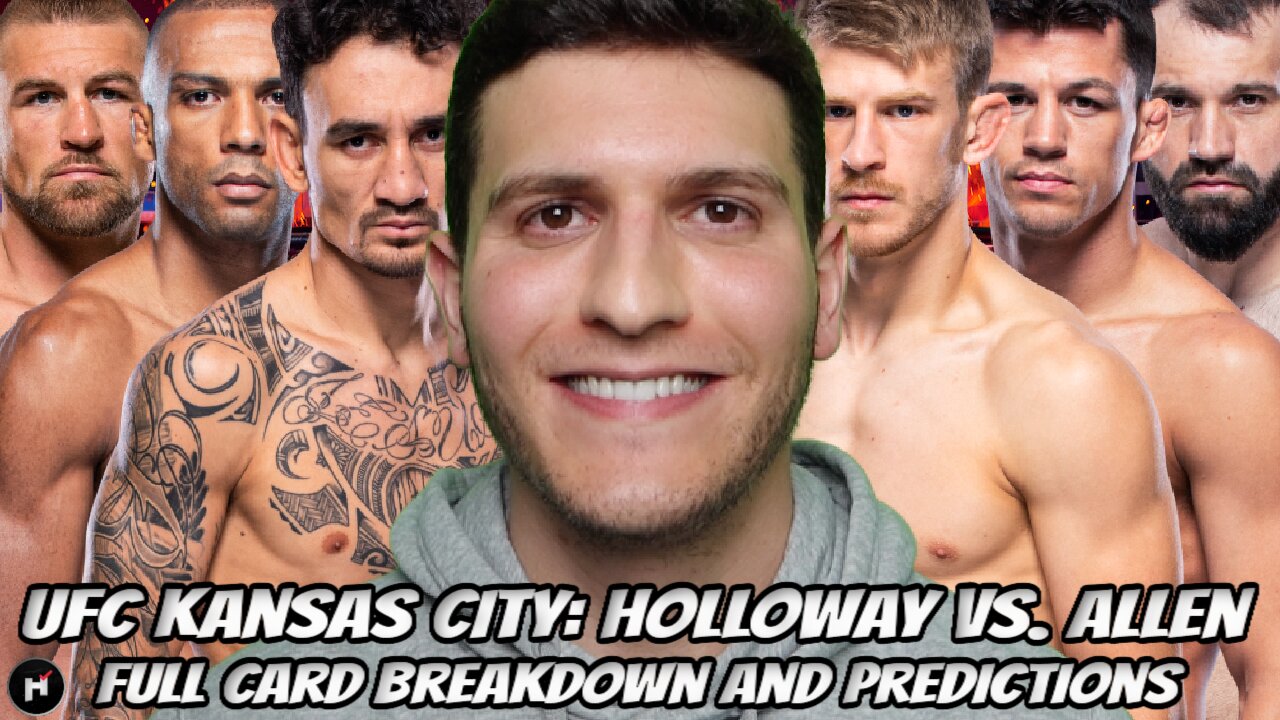 UFC Kansas City: Holloway vs. Allen FULL CARD Predictions & Bets