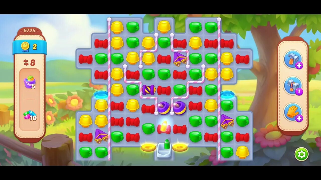 Playrix Homescapes Gameplay Walkthrough Level 6725