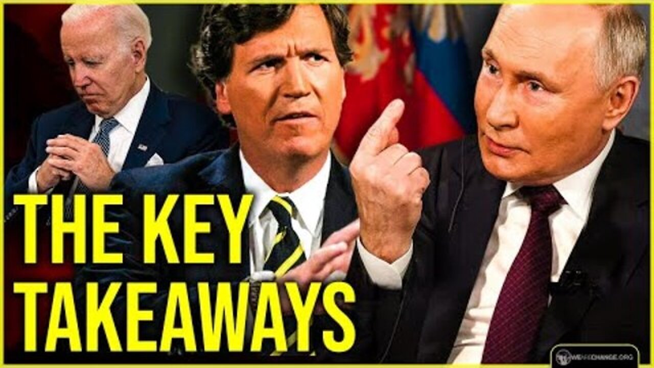 PUTIN MISSED HIS CHANCE IN THE TUCKER CARLSON INTERVIEW!