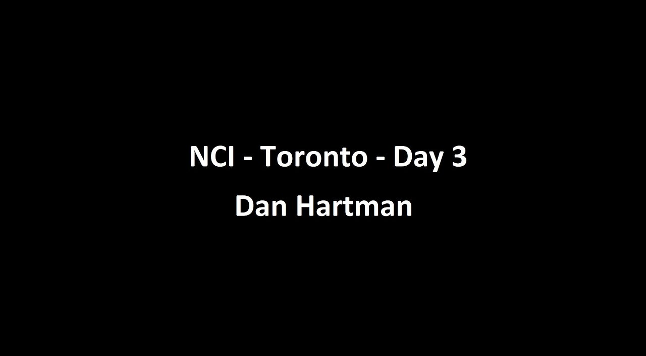 National Citizens Inquiry - Toronto - Day 3 - Dan Hartman Testimony