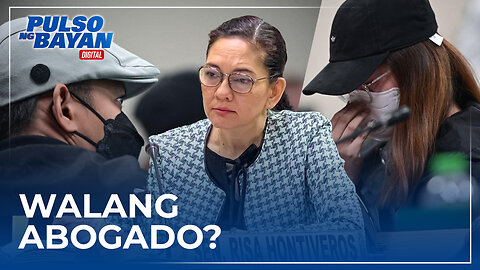 Bakit ayaw bigyan ni Hontiveros ng abogado ang kanyang mga witness vs Pastor ACQ?